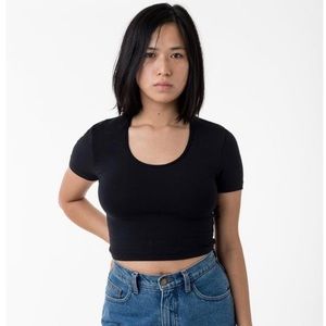 American Apparel Stretch Crop Top ✨
